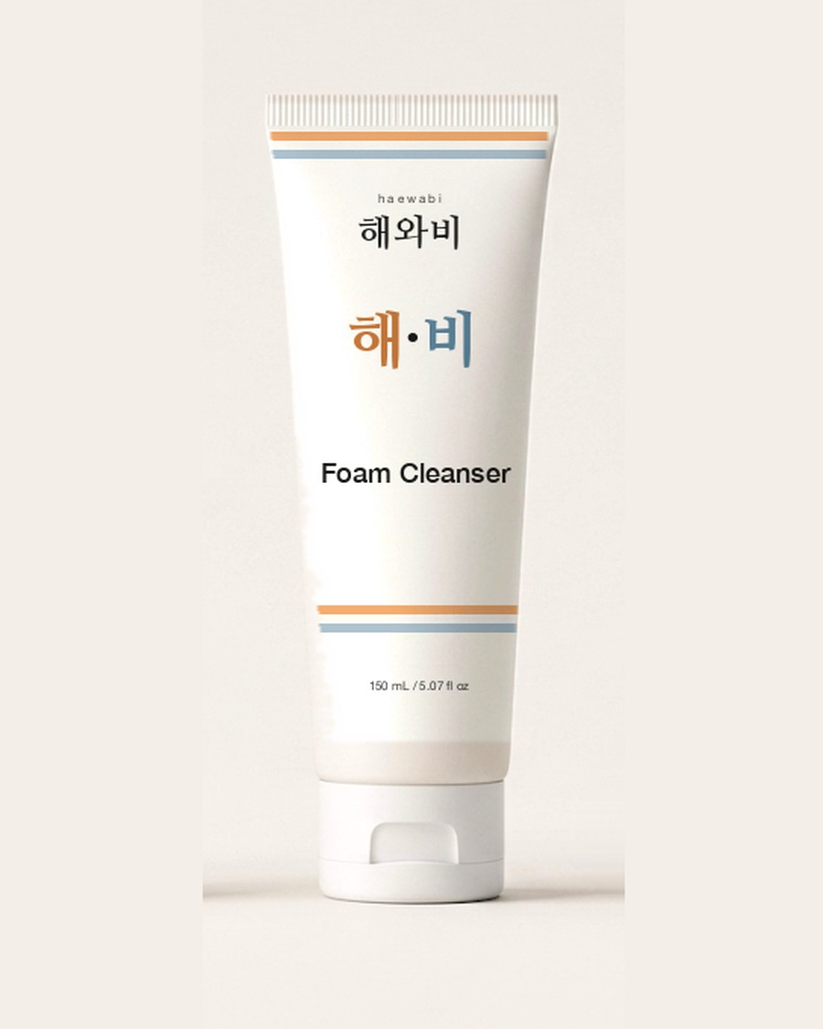 HAEWABI Foam Cleanser — rendering