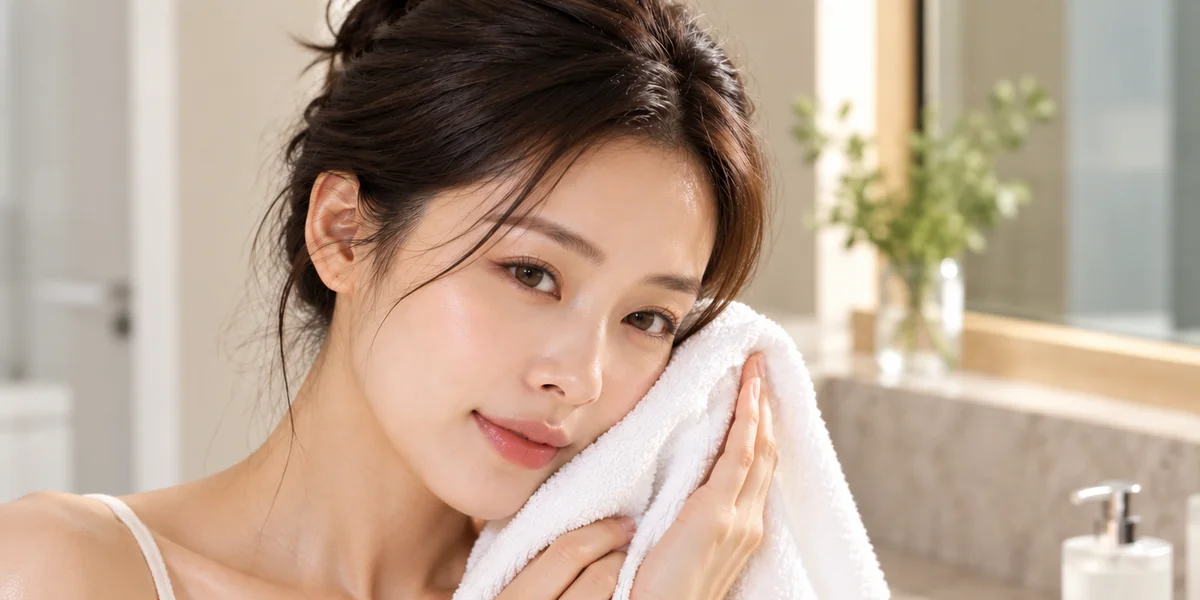 Illustrative model image — after cleansing