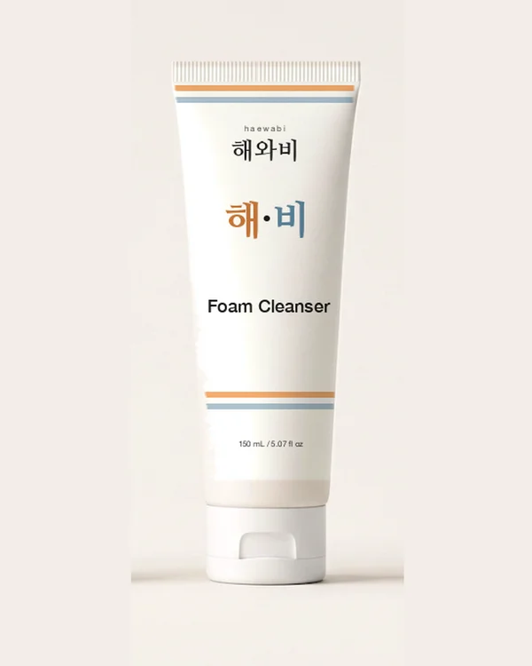 HAEWABI Foam Cleanser — rendering