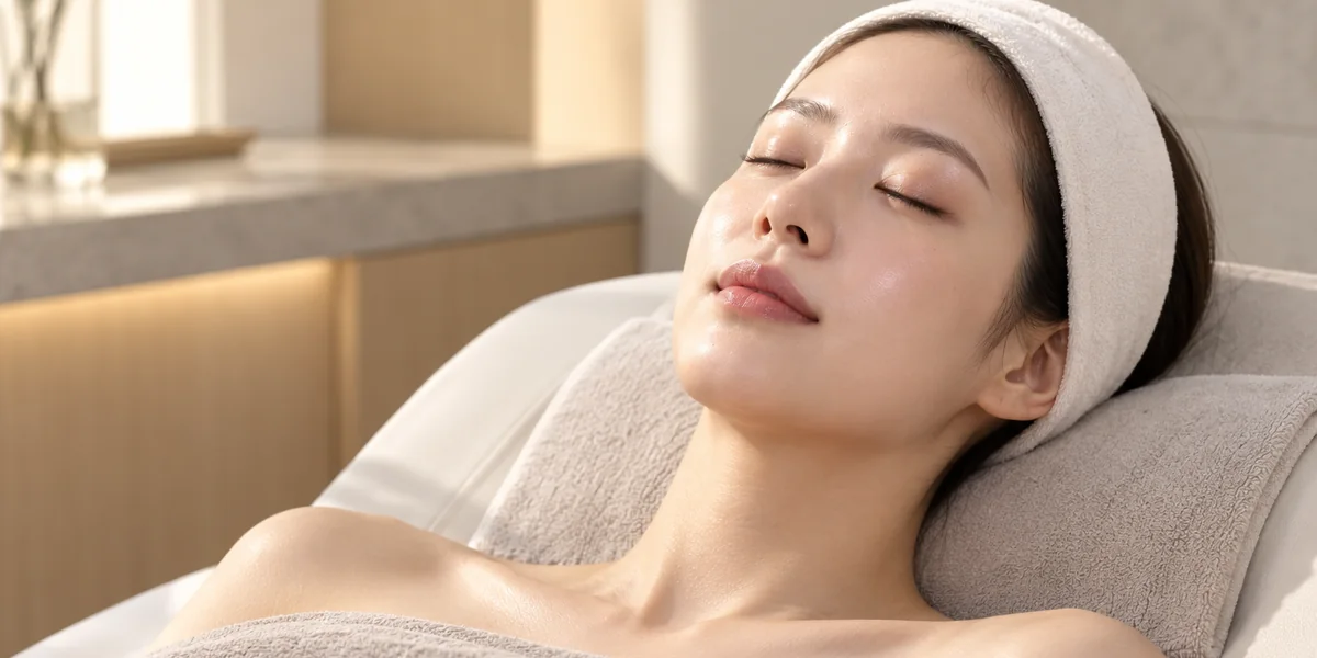 Illustrative model image — resting after care