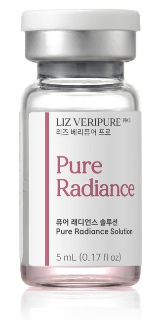 Pure Radiance Solution — single vial, rendering